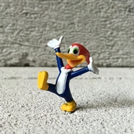 80s Cartoon Toy Birds Woody Woodpecker Gashapon Figure Capsule Toy Doll Table Ornaments Collection