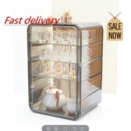 Anti-dust Cup Storage Rack Cup Holder Coffee Cup Mug Storage Box Water Cup Storage Rack Tea Set Tea 