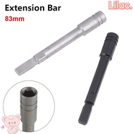 VIOLETLILAC 1Pcs Extension Rod, 83mm 1/4" Hex Extension Bar,  with Round Handle Steel Bit Adapter Ha