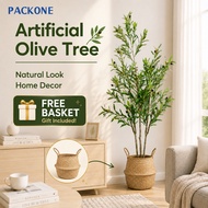 PACKONE Pokok Hiasan Dalam Rumah Artifical Olive Tree Aritificial Plant Hiasan Raya