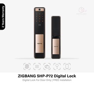 (FREE INSTALLATION) | Zigbang SHP-P72 Digital Door Lock