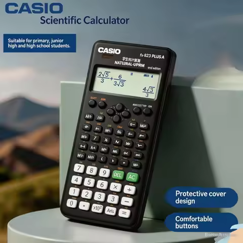 CASIO Genuine FX-82ES PLUS Scientific Calculator for College Students and Graduate School Exams, Hig