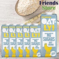 OATLY! - [原箱] (無糖No Sugar) 原味燕麥奶 (1升 X 6) (平行進口/包裝隨機發放)