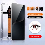 Kính Cường lực chống nhìn trộm Khung tự dán Full màn hình cho HONOR Magic 7 Pro RSR 6 5 4 Pro 70 X9A