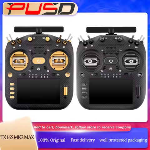 New Original TX16S MK3 MAX 2.4GHz 900MHz AG02 CNC Hall Gimbal 5 inch IPS Touchscreen EdgeTX ExpressL