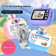MorningSGChildren Digital Camera Instant Print for Kids Thermal Print Camera Instant Photo Printing 