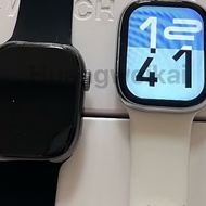 A latest  2026 AMOLED smart watch 42mm watch 11  mini edge boot up logo wireless charging BT Call sm