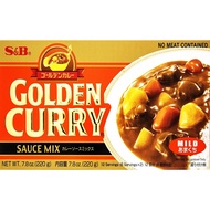 S&B Golden Curry Mild Japanese Curry Sauce Mix 220g