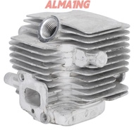 ALMA1NG Cylinder Piston Kit, Metal Easy to Install Cylinder Piston Assembly, Durable Compact Grey Pi
