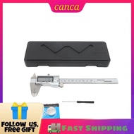 cancanshop Digital Vernier Caliper 150mm 4CR13 Stainless Steel Water Proof mm in Conversion