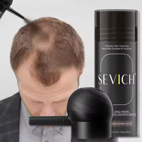 Keratin Hair Building Fiber Hair Fiber Thickening powder Hair Fiber Spray Powder Instant Cover Bald 