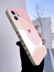 粉紅色心形圖案手機殼，適用於 iPhone 11、iPhone 13、Galaxy A14
