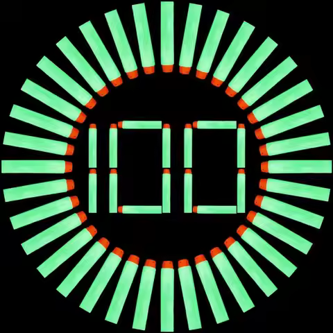 100PCS Darts Bullets for Nerf Rebelle / Nerf Modulus / Nerf N-Strike Elite / Nerf Zombie / Nerf Stry