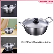 [Wishshopelxj] Korean Ramen Cooking Pot, Kimchi Soup Pot, Ramyun Pot, Noodles, Hiking Cooking