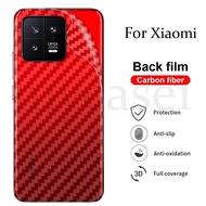 Carbon Fiber Back film For Xiaomi xiomi Mi 14 13 13T 12 11 Ultra 10s 11T 10T 9T 11 Lite Pro 4G 5G 2024