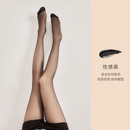 絲襪女薄款防勾絲耐穿黑絲襪夏季0d連褲襪光腿神器不掉檔女菠蘿襪