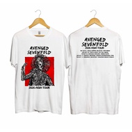 Avenged Sevenfoldkaos band - A7X Tour Asia 2026 | 24s Combed Metal Rock Music T-shirt | S - XXXL