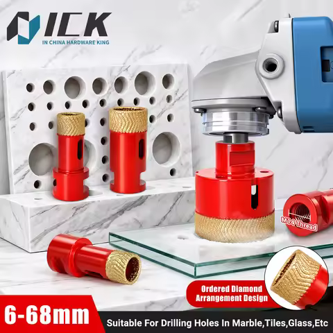 Diamond Arrangement Hole Saw for Marble Tile Glass Granite Ceramic Quartzite with Neat Edge and Prem