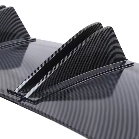 For BMW 630i GT G32 LCI Shark Fin Rear Diffuser Split Chassis Spoiler Auto Aerodynamic Parts Aerodyn