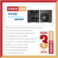 wa0193710000 Asustor LOCKERSTOR 4 Gen 2 (AS6704T) | Bundles with Ironwolf or Pro 4-Bay NAS Enclosure