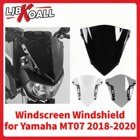 For Yamaha MT-07 2018-2020 Windscreen Windshield for Yamaha MT07 MT 07 Wind Screen Shield Deflector