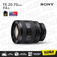 (READY STOCK) Sony FE 20-70mm F4 G Lens SEL2070G (1 Year + 1 Year Sony Malaysia Warranty)