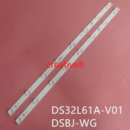 2pcs/set led backlight strip for Storm 32X3 32R4 32K6 light bar M00601066 DS32L61A-V01 DSBJ-WG 8 lig