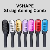 Vshape Rebonding Straightening Comb Brush Hair Comb
