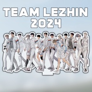 Manhwa BL Lezhin BOMTOON Calendar 2024 Season's Greetings Team Standee and Keychain Decorative Acces
