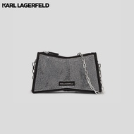 KARL LAGERFELD - K/SEVEN ELEMENT RHINESTONE NANO BAG 235W3218 กระเป๋าสะพาย