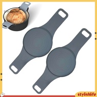 stylishlife Silicone Bread Sling Sourdough Baking Mat with Handle Reusable Dutch Oven Liner for Brea