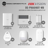 Hikvision Wired Alarm AX Hybrid Pro Kit (433MHz) | DS-PHA64-Kit-WB