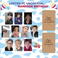 (LIMITED Photocard BTS) NAMKOOK BIRTHDAY