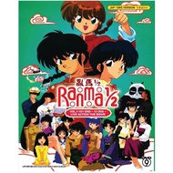 Anime DVD Ranma 1/2 Complete TV Series ( Vol.1-161End+12OVAs+Live Action Movie )
