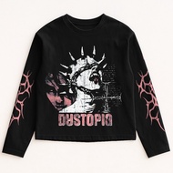 TRUTH - Longsleeve Boxy Original Dystopia Boxy Long Sleeve T-Shirt