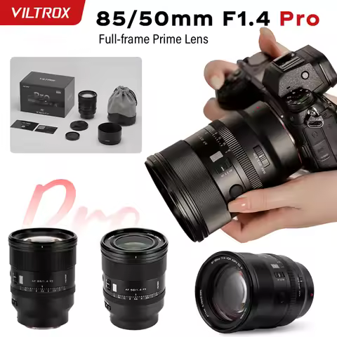 Viltrox 85mm F1.4 Pro/50mm F1.4 Pro Full Frame Large Aperture Portrait Auto Focus Lens for Sony E /