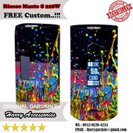 Origial Garskin Rincoe Manto S 228W Motif Colour - Free Custom Gambar