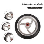 7-Inch Universal Wheels: Designed to Replace 7-Inch Medical Wheels, Wheelchair Wheels, and Hand Cart