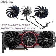 Colorful Rainbow RTX 2060/2070/2080/2080Ti/1660ti/1660 AD Graphics Card Fan Cooling