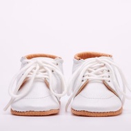 日本製　お名前入りベビーシューズ　白色　ひも靴　11cm　12.5cm 13.5cm