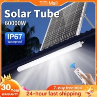 Lampu Solar light outdoor lighting Solar LED Tube 3000W Solar Light Outdoor Waterproof IP68 Solar LE