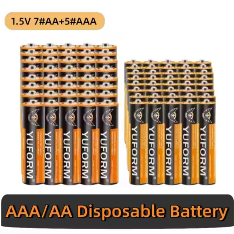 NEW AA Battery 1.5V AAA Disposable Alkaline Dry Battery for LED Light Toys Mp3 CameraFlashShaverCDPl