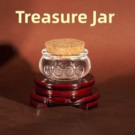 Exquisite Gold Bean Storage Bottle JingbaoPeng Gold Bean Bean Storage Jar Creative Home Decorations