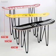 Creative skateboard stool shoe change stool skateboard transformation stool Trendy brand personalize