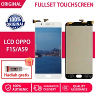 【ORIGINAL】LCD OPPO F1S A59 Fullset Tohchscreen Original LCD F1S ORI Touch Screen Asli Sentuh Versi T