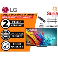 (Free Delivery Kedah,Penang & Perlis)LG 55/65/75 INCH QNED86 120HZ 4K AI SMART TV 55QNED86TSA 65QNED