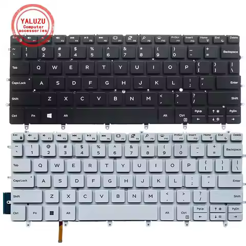US English NEW Laptop Keyboard For Dell XPS 13 9370 9317 9380 9305 7390 P82G