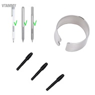 Vtammy 3 Pcs Nib Replacement for HP G2 G3 T4Z24AA 6SG43UT 6SG43AA 4KL69AA Active Pen POM Conductive 