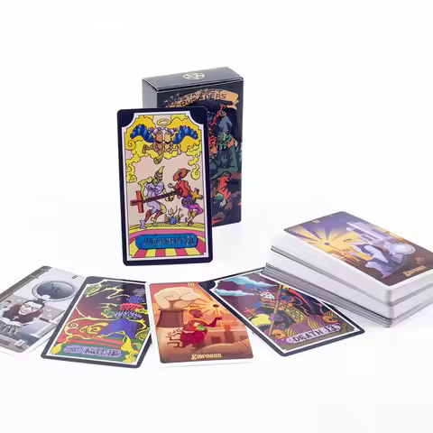JoJo's Bizarre Adventure TAROT & The Nine Gods Cards Tarot Leisure Entertainment Game Card Family Ga
