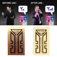 3 Pcs 4 Generation SP-4 Gen X Antenna Cellphone Phone Signal Enhancement Antenna Booster Stickers H-